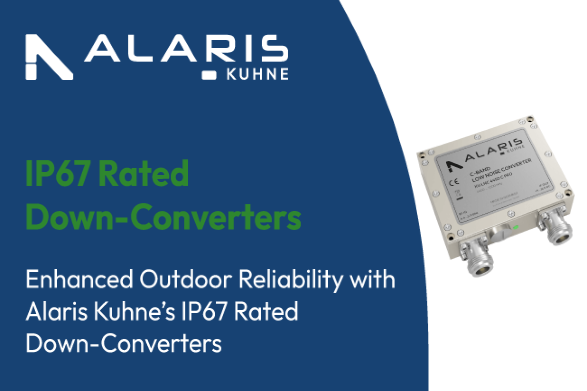 Enhanced Outdoor Reliability with Alaris’s IP67 Rated Down-Converters