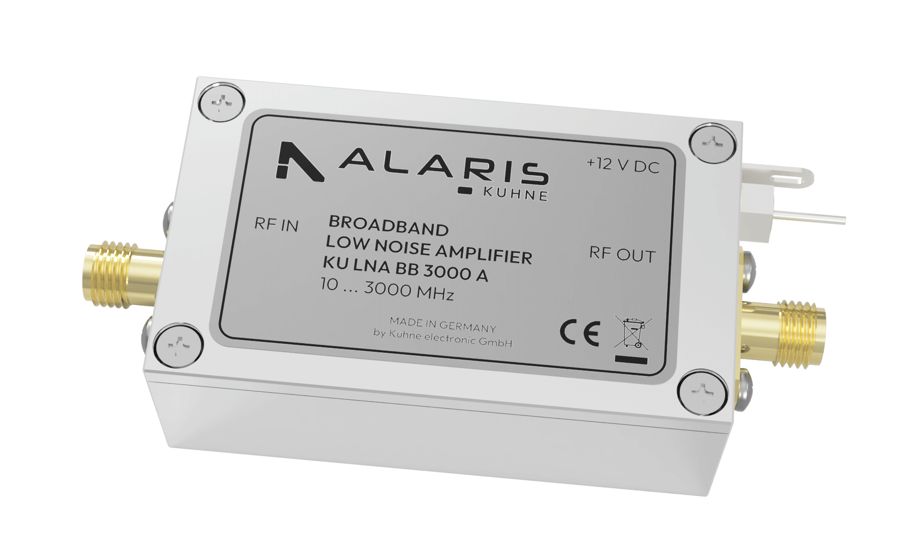 Low Noise Broadband Amplifier, 10 ... 3000 MHz