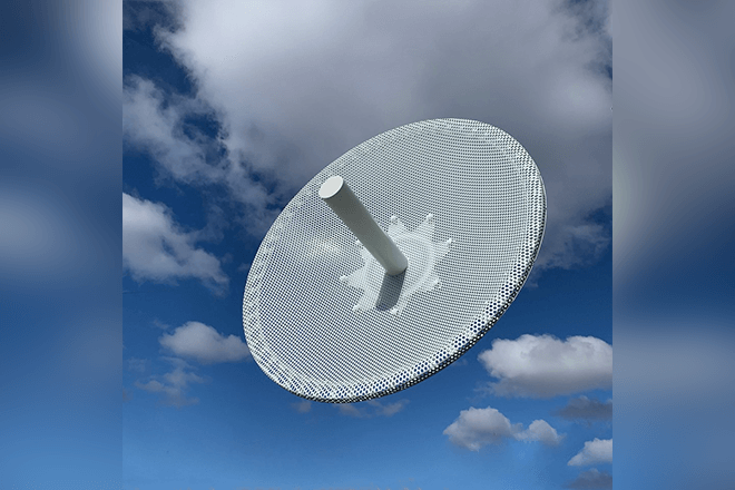 Perforated Parabolic Antennas