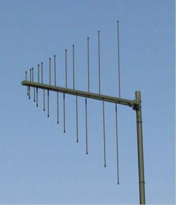 100 - 500 MHz Log Periodic Dipole Array