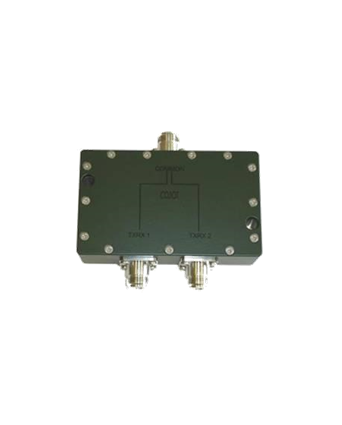 The PS30110 is a power divider for the frequency range 30 - 110 MHz